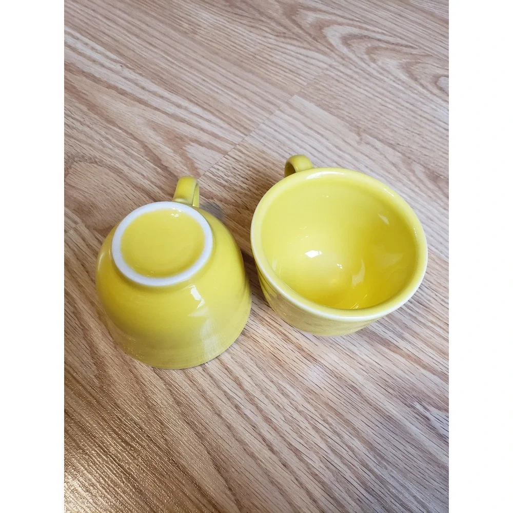 Fiestaware Tea Coffee Cup Yellow‎